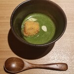 わだ家 別邸 - WANMONO(寒締め法連草のポタージュ・里芋のクロケット)