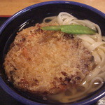 きしめん 寿々木屋 - かき揚げきし(12-04)