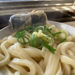 手打うどん たむら - 釜かけ～　この超絶アツアツな麺をハフハフしながら食べるんが好き(￣▽￣)