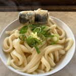 手打うどん たむら - 釜かけ2玉＆こんぶ天