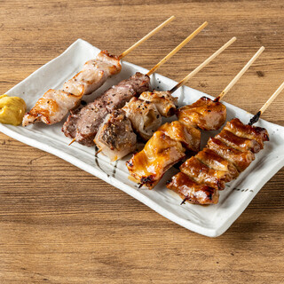 串焼き5本盛り合わせ