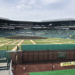 サロン蔦 - バックスクリーン下からの景色