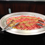 サロン蔦 - 鮪の燻製カルパッチョ仕立て