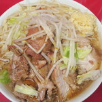 ラーメン二郎 - ラーメン小＋ニンニク多め