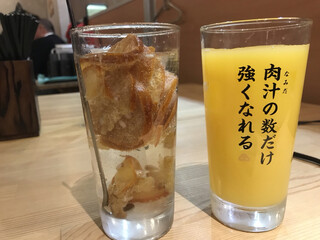Kinshouchashu - 金賞サワー、オレンジジュース