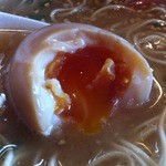 博多長浜らーめん いっき - 味玉②