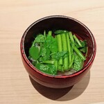 匠 進吾 - ホッキガイと芹の吸い物