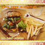 ツムグカフェ  - ◇テリマヨ　アボガド　チーズカツバーガー◇　お肉・魚介類・五葷不使用♪