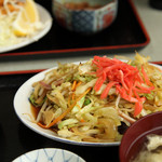 丸の内食堂 - 野菜炒め定食　650円