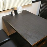 自家製麺鶏そば いちむら - テーブル