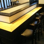 自家製麺鶏そば いちむら - カウンター