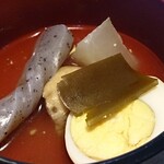 Kotone - ブルーム甘酢鳥唐定食のおでん