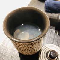 天麩羅とお蕎麦　三輪 - 三輪さんの定番。飲む前のシジミ汁。オルチニンの優しさ(о´∀`о)