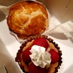 はぁーも - アップルパイとイチゴタルト