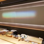 鮨 弁慶 海 - 調理場(つけ場)