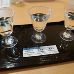 Nihon No Sake Jouhoukan - 　まずは、日本酒3種類!