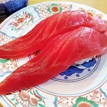 廻鮮寿司 塩釜港 - 近海生本鮪300円(外税)流石生！最高★★★