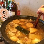 大津食房 さくら - 女将特製おでん。温まりますよ〜