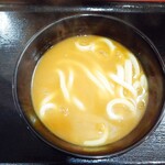 おおみねのうどん屋さん - カレーうどん(熱) ネギはセルフ