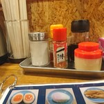 らーめん　萌 - カウンター