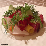 プチレストラン ブーケ・ド・フランス - メバルのCarpaccio