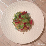 プチレストラン ブーケ・ド・フランス - メバルのCarpaccio