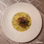 プチレストラン ブーケ・ド・フランス - 鱸のMousseとPatebrick包み焼