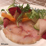 プチレストラン ブーケ・ド・フランス - メバルのCarpaccio