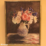 プチレストラン ブーケ・ド・フランス - 座席に飾られた絵画