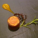 ケザコ - 名物、フォアグラのコンフィ、奈良漬け巻き