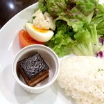 Brasserie LeMAN - アボカドチーズハンバーグ（税込1,000円）