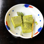 Oshokujidokoro Hashimoto - 抹茶のわらび餅