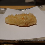 にい留 - 北九州合馬の筍、出汁醤油で下味をつけてあるのでそのまま