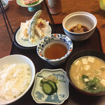 hokkairyouritoshunnoajinomura - 妻のランチ松1000円。丁寧に作られた料理です。出汁が美味しい。