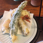 北海料理と旬の味 のむら - 天ぷら。