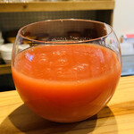 マメナカネ惣菜店 - 朝ご飯なのでトマトジュース