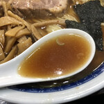 中華そば べんてん - スッキリスープ