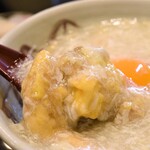 とん唐てん - 白い親子丼 かまくら