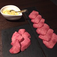 焼肉 じゅん - 厚切り牛タン ・上タン・美味しいネギダレ