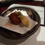 寿司割烹 新潟 日本橋 - エビしんじょう