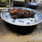 庚申酒場 - レバータレ（100円）