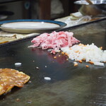 Hikariokonomiyaki - 焼めしの豚＆野菜