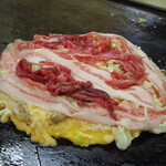 Hikariokonomiyaki - ふきよせ（豚肉、牛肉）