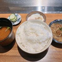 くずし鉄板 あばぐら 恵比寿店 - 美明豚ハンバーグ御膳