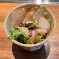 くずし鉄板 あばぐら 恵比寿店 - 本日のサラダ