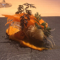 RISTORANTE IL NODO - 【PRANZO】（3600円税抜）/『小坪漁港のカサゴ　カダイフのフリット　渡辺農園の人参』