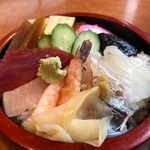 Tachibana Sushi Shiten - ちらし（シャリ大盛）