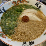 暖暮 - ネギごまラーメン