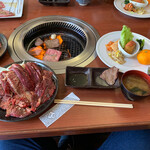 焼肉　じゅん - 焼肉Ｗ定食ロース＆カルビ