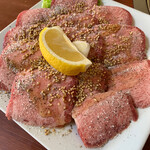 焼肉　じゅん - 上タン塩定食　アップ